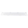 Protective grille for windows, top/bottom, 75–125 × 16 cm