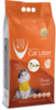 VAN CAT Orange - cementējošas smiltis kaķu tualetei 5kg ar apelsīnu aromātu