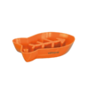 VetoPop feeding bowl for cats, orange