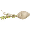 Cat toy - Trixie Cone, cardboard/hemp, 13 cm