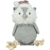 Plush toy - Trixie Xmas owl with rope, plush/rope, 31 cm