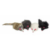 Amber Crown Natural Fur Mouse, 4gb - dabīgās kažokādas grabošas peles