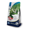 N&D dog spirulina bezgraudu sausā barība ar jēru, spirulīnu un godži ogām, vidējo un lielo šķirņu suņiem 7kg
