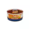 N&D cat pumpkin konservi kaķiem ar brieža gaļu un ķirbi 6x70g