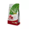 N&D cat prime sausā barība bezgraudu ar vistu un grānātābolu sterilizētiem kaķiem 5kg