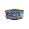 N&D cat natural ar tunci un garnelēm, konservi kaķiem 6x70g