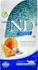 N&D cat ocean sausā barība bezgraudu ar siļķi ķirbi un apelsīniem ADULT 1,5kg
