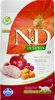 N&D cat pumpkin sausā barība bezgraudu ar paipalu, ķirbi un granātābolu, sterilizētiem kaķiem 1,5kg