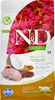 N&D cat quinoa sausā barība bezgraudu ar paipalu, kvinoju, kokosriekstiem un kurkumu, Skin&coat 5kg