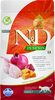 N&D cat grain-free dry food with quail, pumpkin, and pomegranate 1.5kg