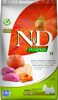 N&D dog grain-free dry food with wild boar, pumpkin, and apples for small breed adult dogs 2.5kg