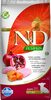 N&D grain-free dry food for dogs with chicken, pumpkin, and pomegranates, for small breed puppies 7kg