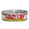 N&D cat quinoa bezgraudu konservi skin&coat ar pīli un kokosriekstiem 6x80g