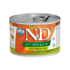 N&D dog pumpkin konservi ar mežacūku, ķirbi un āboliem, mazo šķirņu suņiem 6x140g