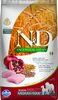 N&D dog dry food with chicken, spelt wheat, oats, and pomegranates, for medium and large breed senior dogs 12kg