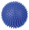 Vinyl ball hedgehog, 9.2 cm blue A307