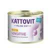 Kattovit Sensitive konservi kaķiem ar vistu 185g